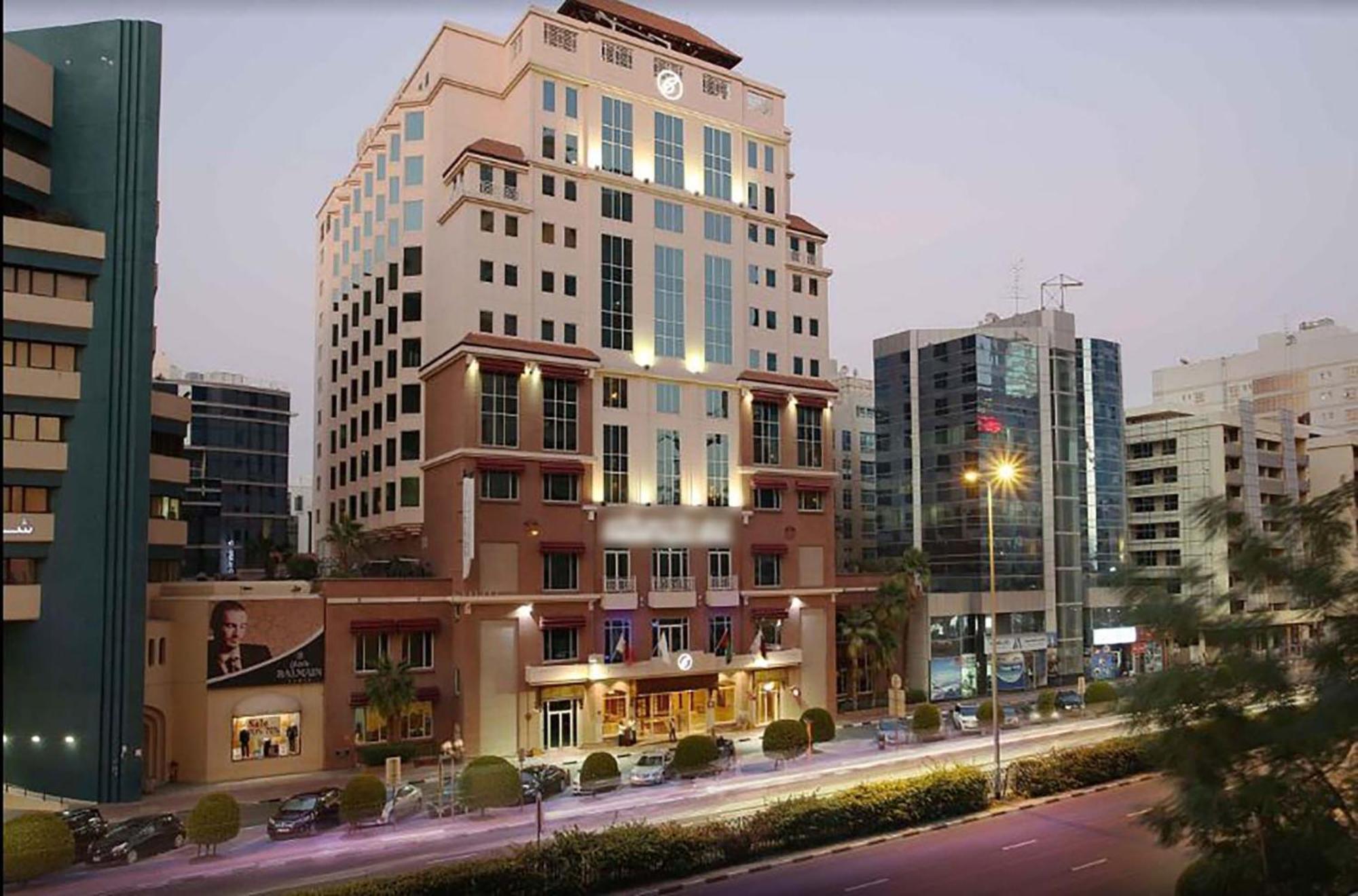 Knight Castle Hotel - Formerly Known As Carlton Palace Hotel Dubai Exteriör bild